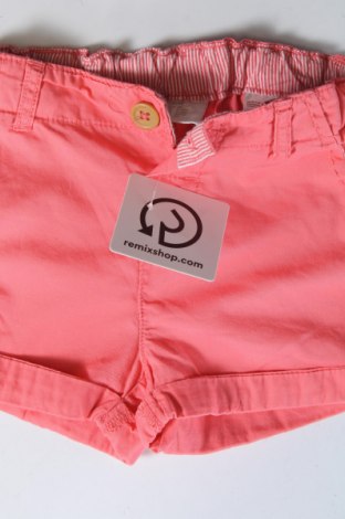 Kinder Shorts H&M, Größe 9-12m/ 74-80 cm, Farbe Rosa, Preis 2,29 €