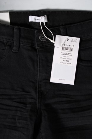 Детски къс панталон Name It, Размер 10-11y/ 146-152 см, Цвят Черен, Цена 22,95 лв.