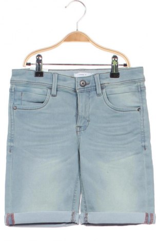 Pantaloni scurți pentru copii Name It, Mărime 8-9y/ 134-140 cm, Culoare Albastru, Preț 67,11 Lei