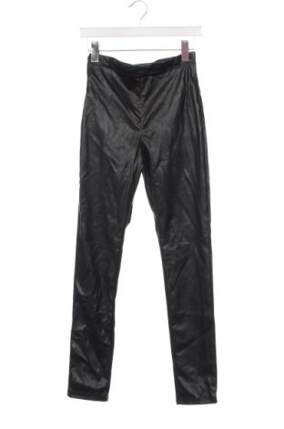 Dětské kožené kalhoty  H&M, Velikost 14-15y/ 168-170 cm, Barva Černá, Cena  151,00 Kč