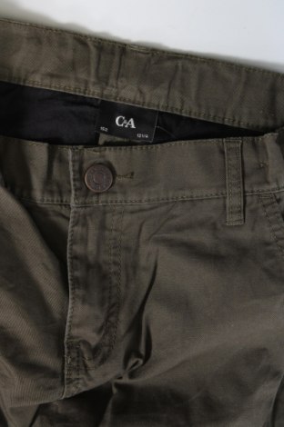 Pantaloni pentru copii C&A, Mărime 11-12y/ 152-158 cm, Culoare Verde, Preț 34,54 Lei