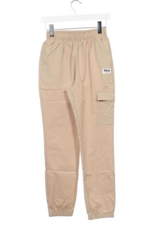 Детски панталон FILA, Размер 10-11y/ 146-152 см, Цвят Бежов, Цена 42,50 лв.