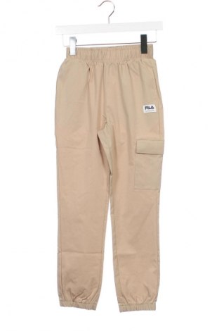 Pantaloni pentru copii FILA, Mărime 8-9y/ 134-140 cm, Culoare Bej, Preț 134,21 Lei