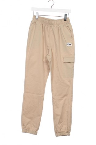 Pantaloni pentru copii FILA, Mărime 12-13y/ 158-164 cm, Culoare Bej, Preț 114,34 Lei