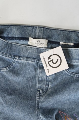 Dětské kalhoty  H&M, Velikost 9-10y/ 140-146 cm, Barva Modrá, Cena  201,00 Kč