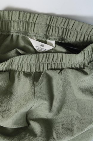 Pantaloni pentru copii H&M, Mărime 15-18y/ 170-176 cm, Culoare Verde, Preț 69,08 Lei