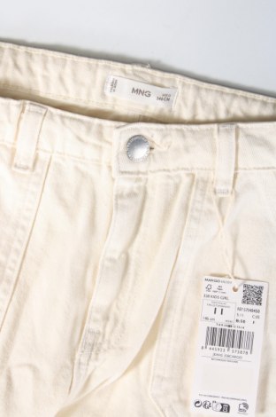 Детски панталон Mango, Размер 10-11y/ 146-152 см, Цвят Бежов, Цена 19,11 лв.