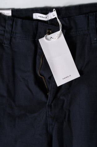 Pantaloni pentru copii Name It, Mărime 12-13y/ 158-164 cm, Culoare Albastru, Preț 80,53 Lei