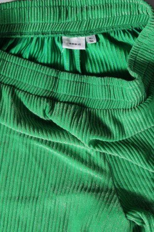 Детски панталон Name It, Размер 12-13y/ 158-164 см, Цвят Зелен, Цена 15,00 лв.