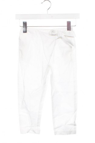 Παιδικό παντελόνι United Colors Of Benetton, Μέγεθος 4-5y/ 110-116 εκ., Χρώμα Λευκό, Τιμή 15,00 €