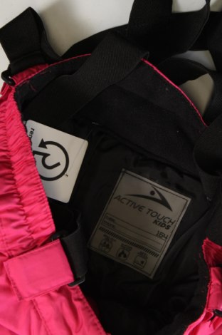 Детски панталон за зимни спортове Active Touch, Размер 12-13y/ 158-164 см, Цвят Розов, Цена 31,90 лв.