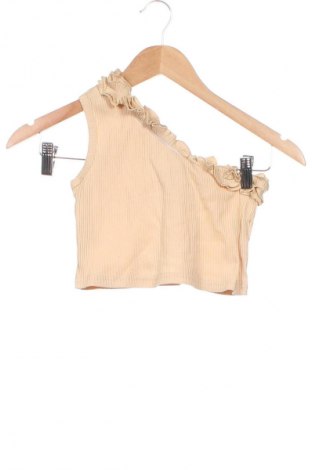 Μπλουζάκι αμάνικο παιδικό, Μέγεθος 5-6y/ 116-122 εκ., Χρώμα  Μπέζ, Τιμή 3,61 €