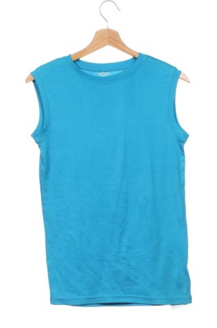Μπλουζάκι αμάνικο παιδικό, Μέγεθος 14-15y/ 168-170 εκ., Χρώμα Μπλέ, Τιμή 3,27 €