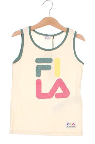 Μπλουζάκι αμάνικο παιδικό FILA, Μέγεθος 6-7y/ 122-128 εκ., Χρώμα Εκρού, Τιμή 10,52 €