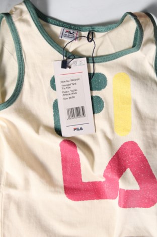 Μπλουζάκι αμάνικο παιδικό FILA, Μέγεθος 18-24m/ 86-98 εκ., Χρώμα Εκρού, Τιμή 10,52 €