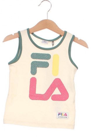 Μπλουζάκι αμάνικο παιδικό FILA, Μέγεθος 18-24m/ 86-98 εκ., Χρώμα Εκρού, Τιμή 10,52 €
