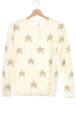Детски пуловер C&A, Размер 12-13y/ 158-164 см, Цвят Екрю, Цена 17,00 лв.