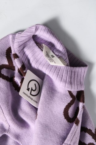 Dziecięcy sweter H&M, Rozmiar 8-9y/ 134-140 cm, Kolor Fioletowy, Cena 35,35 zł