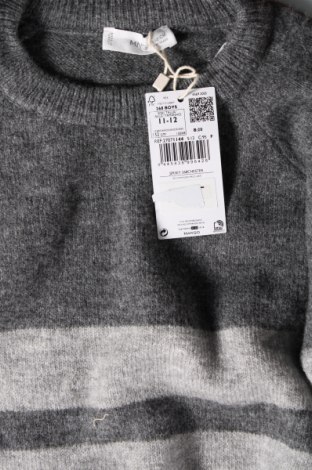 Детски пуловер Mango, Размер 11-12y/ 152-158 см, Цвят Сив, Цена 18,00 лв.