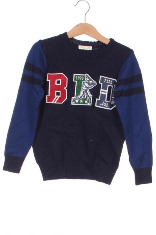 Детски пуловер Oviesse, Размер 3-4y/ 104-110 см, Цвят Син, Цена 17,55 лв.