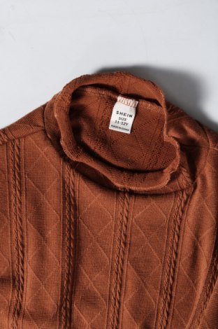 Παιδικό πουλόβερ SHEIN, Μέγεθος 11-12y/ 152-158 εκ., Χρώμα Καφέ, Τιμή 6,31 €