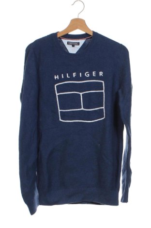 Παιδικό πουλόβερ Tommy Hilfiger, Μέγεθος 15-18y/ 170-176 εκ., Χρώμα Μπλέ, Τιμή 22,51 €