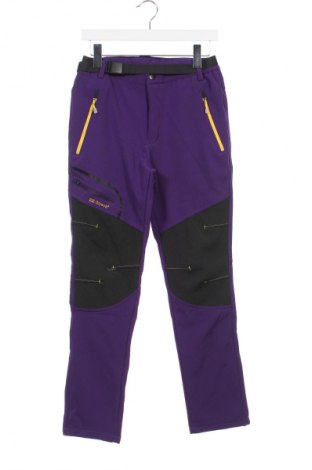 Dziecięce sportowe spodnie Outdoor, Rozmiar 11-12y/ 152-158 cm, Kolor Fioletowy, Cena 66,85 zł