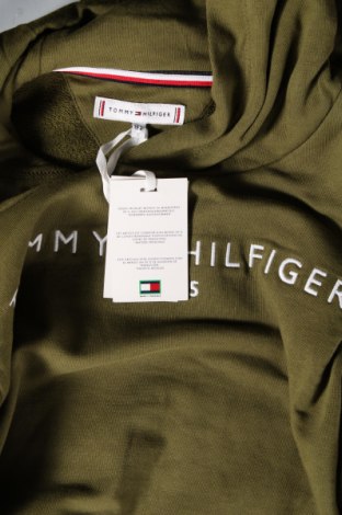 Gyerek sweatshirt Tommy Hilfiger, Méret 11-12y / 152-158 cm, Szín Zöld, Ár 12 558 Ft