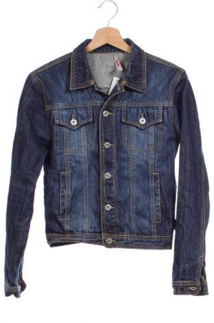 Detská džínsová bunda , Veľkosť 13-14y/ 164-168 cm, Farba Modrá, Cena  11,85 €