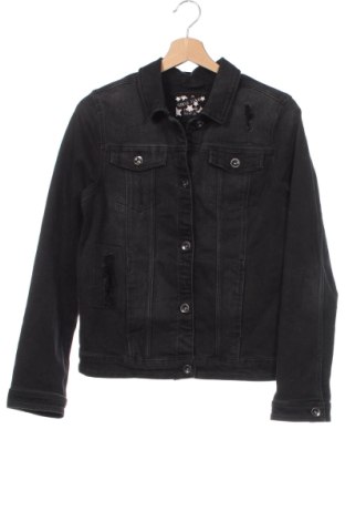 Detská džínsová bunda , Veľkosť 13-14y/ 164-168 cm, Farba Čierna, Cena  10,78 €