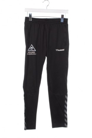 Pantaloni de trening, pentru copii Hummel, Mărime 12-13y/ 158-164 cm, Culoare Negru, Preț 39,80 Lei
