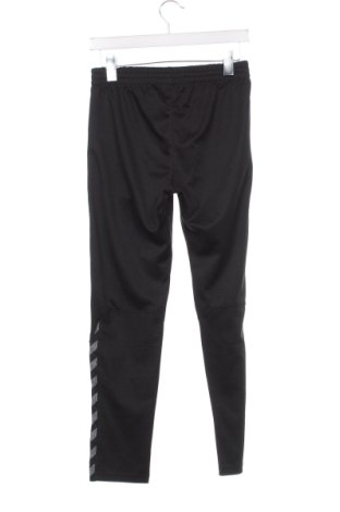 Pantaloni de trening, pentru copii Hummel, Mărime 12-13y/ 158-164 cm, Culoare Negru, Preț 36,19 Lei