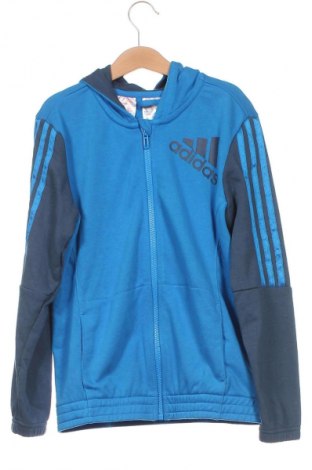 Παιδικό αθλητικό πάνω φόρμα Adidas, Μέγεθος 9-10y/ 140-146 εκ., Χρώμα Μπλέ, Τιμή 20,52 €