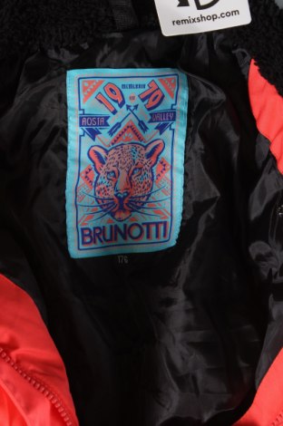 Kinderjacke für Wintersport Brunotti, Größe 15-18y/ 170-176 cm, Farbe Orange, Preis 24,16 €