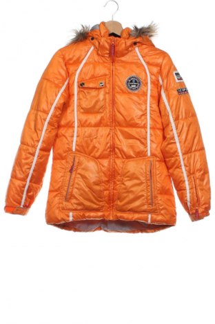 Kinderjacke für Wintersport Icepeak, Größe 13-14y/ 164-168 cm, Farbe Orange, Preis 26,69 €