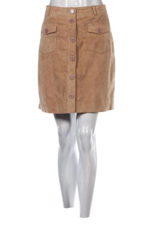 Δερμάτινη φούστα Culture, Μέγεθος M, Χρώμα  Μπέζ, Τιμή 34,78 €