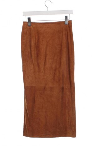 Kožená sukně  Marc Cain, Velikost XS, Barva Hnědá, Cena  1 982,00 Kč