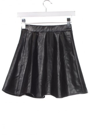 Δερμάτινη φούστα SHEIN, Μέγεθος XS, Χρώμα Μαύρο, Τιμή 5,29 €
