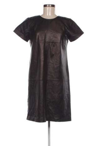 Кожена рокля Zara, Размер M, Цвят Черен, Цена 27,00 лв.