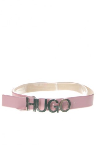 Колан Hugo Boss, Цвят Розов, Цена 68,02 лв.
