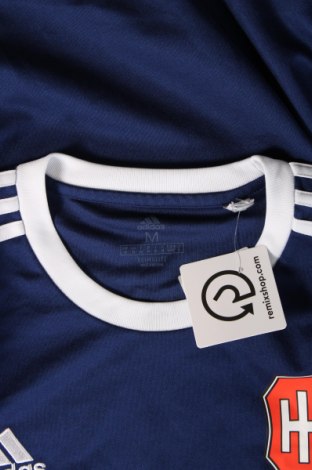 Herren Shirt Adidas, Größe M, Farbe Blau, Preis 23,66 €