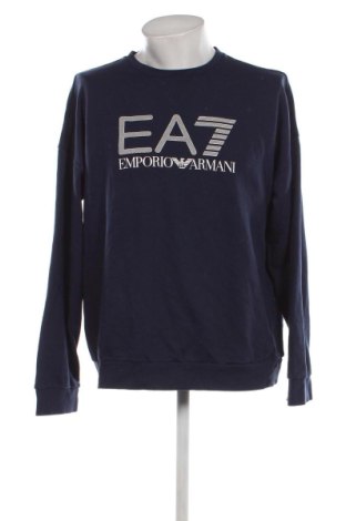 Мъжка блуза Emporio Armani, Размер XXL, Цвят Син, Цена 73,00 лв.