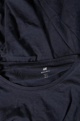 Мъжка блуза H&M, Размер L, Цвят Син, Цена 9,50 лв.