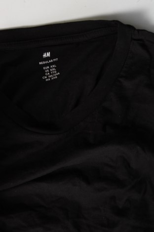 Bluză de bărbați H&M, Mărime XXL, Culoare Negru, Preț 62,50 Lei