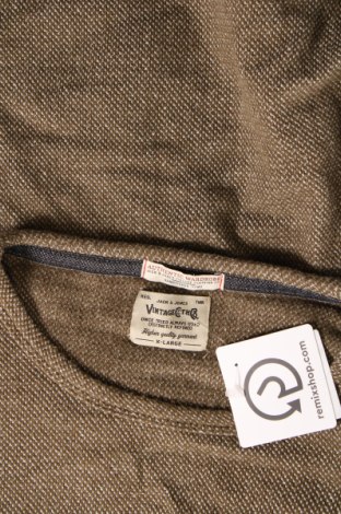 Ανδρική μπλούζα Jack & Jones, Μέγεθος XL, Χρώμα Καφέ, Τιμή 6,80 €