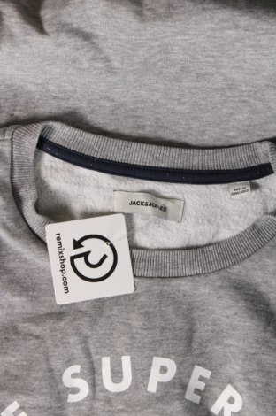 Ανδρική μπλούζα Jack & Jones, Μέγεθος XL, Χρώμα Γκρί, Τιμή 7,42 €