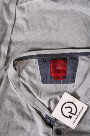 Pánske tričko  S.Oliver, Veľkosť S, Farba Sivá, Cena  7,66 €