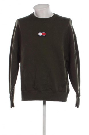 Pánske tričko  Tommy Jeans, Veľkosť L, Farba Zelená, Cena  26,74 €