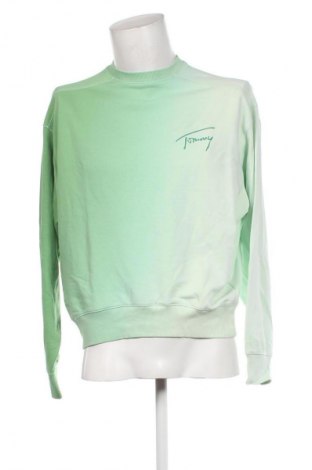 Pánske tričko  Tommy Jeans, Veľkosť XS, Farba Zelená, Cena  19,45 €