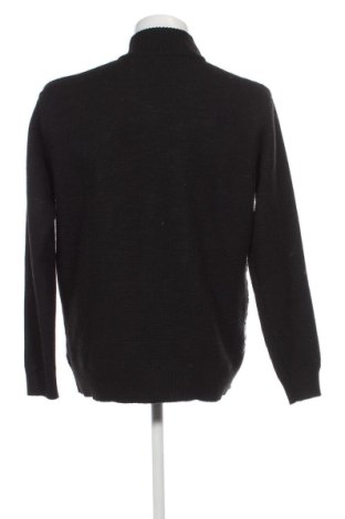 Jachetă tricotată de bărbați, Mărime L, Culoare Negru, Preț 62,00 Lei